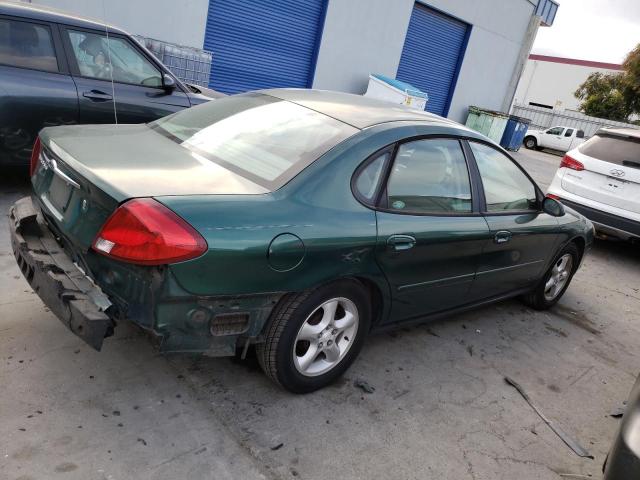 1FAFP55UXYA288071 - 2000 FORD TAURUS SES GREEN photo 3