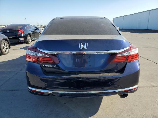 1HGCR2F35GA201608 - 2016 HONDA ACCORD LX BLUE photo 6