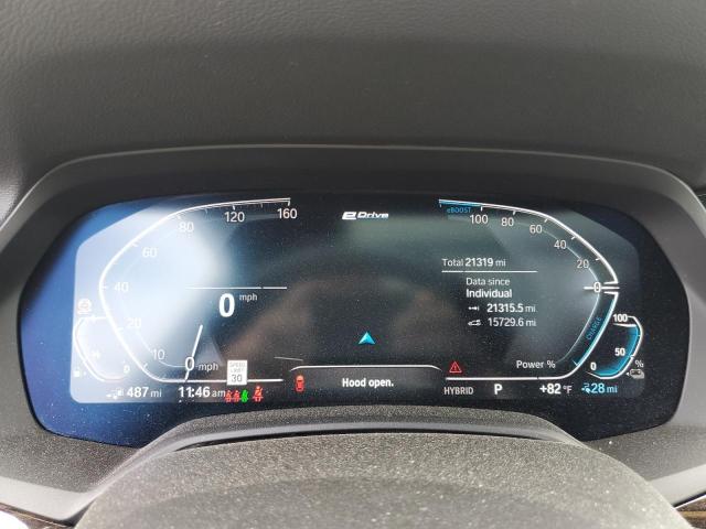 5UXTA6C0XP9P94826 - 2023 BMW X5 XDRIVE45E CHARCOAL photo 9