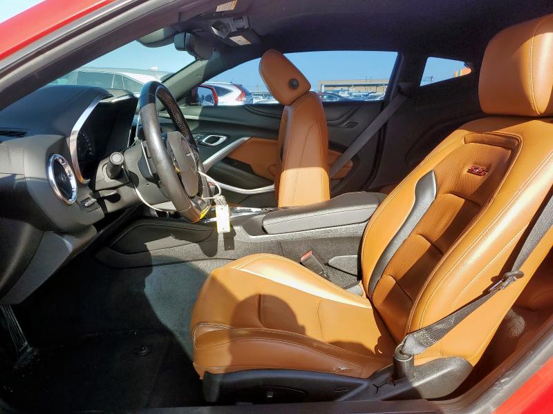 1G1FG1R72K0131213 - 2019 CHEVROLET CAMARO SS RED photo 7