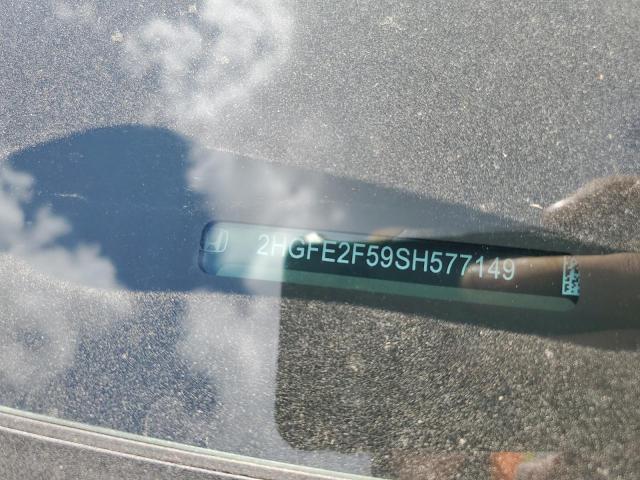 2HGFE2F59SH577149 - 2025 HONDA CIVIC SPORT 银色 照片 12