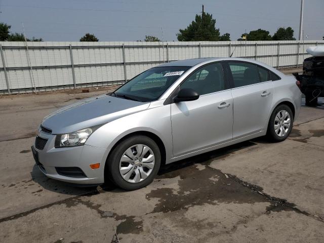 1G1PC5SH8C7390369 - 2012 CHEVROLET CRUZE LS SILVER photo 1