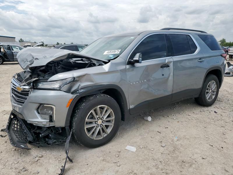 1GNERGKW6PJ213617 - 2023 CHEVROLET TRAVERSE LT GRAY photo 1
