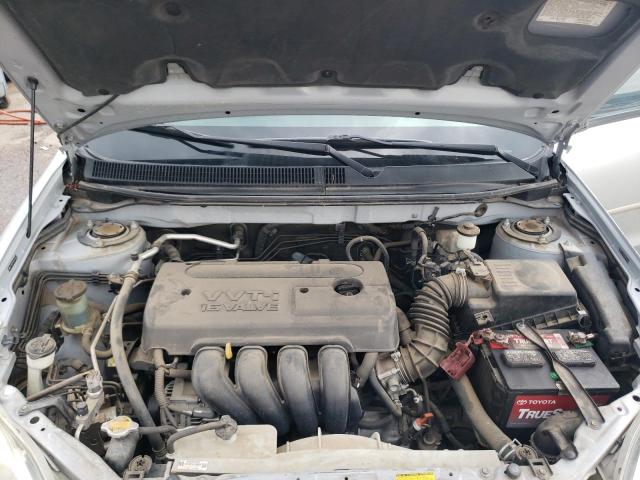 2T1KR30EX8C705742 - 2008 TOYOTA COROLLA MA XR SILVER photo 11