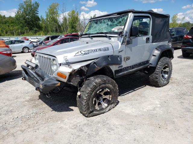 1J4FA39S03P335598 - 2003 JEEP WRANGLER COMMANDO SILVER photo 1