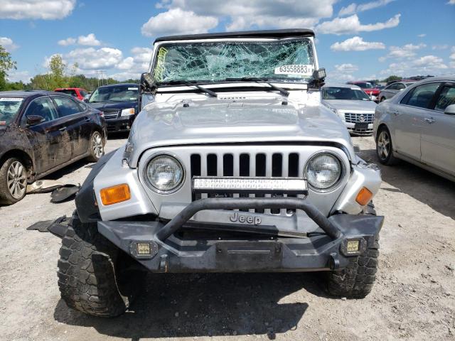 1J4FA39S03P335598 - 2003 JEEP WRANGLER COMMANDO SILVER photo 5