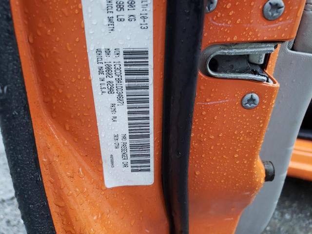 1C3CDFBA1DD346071 - 2013 DODGE DART SXT ORANGE photo 12