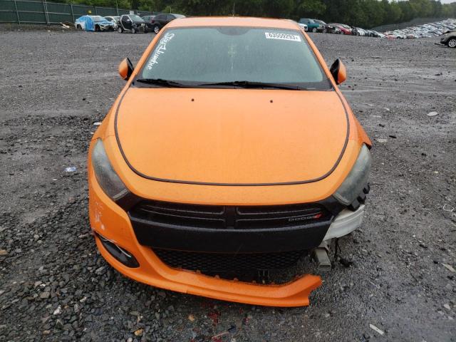 1C3CDFBA1DD346071 - 2013 DODGE DART SXT ORANGE photo 5