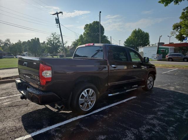 5TFAW5F10EX399149 - 2014 TOYOTA TUNDRA CREWMAX PLATINUM Braun Foto 4
