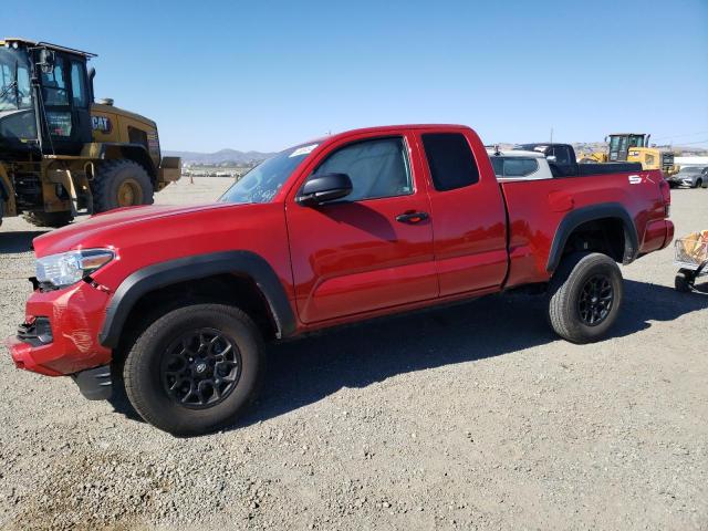 3TYRZ5CN1NT020056 - 2022 TOYOTA TACOMA ACCESS CAB RED photo 1