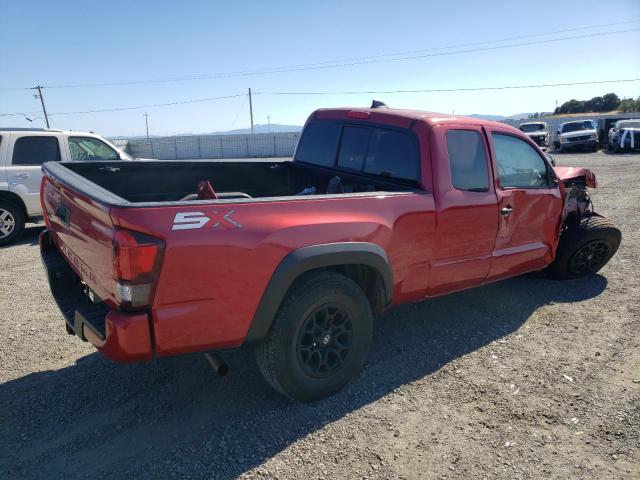 3TYRZ5CN1NT020056 - 2022 TOYOTA TACOMA ACCESS CAB RED photo 3