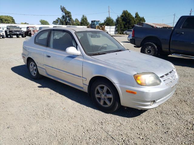 KMHCG35C93U270172 - 2003 HYUNDAI ACCENT GL SILVER photo 4