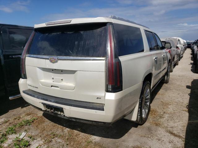 1GYS4UKJ1FR674599 - 2015 CADILLAC ESCALADE ESV PLATINUM თეთრი ფოტო 4