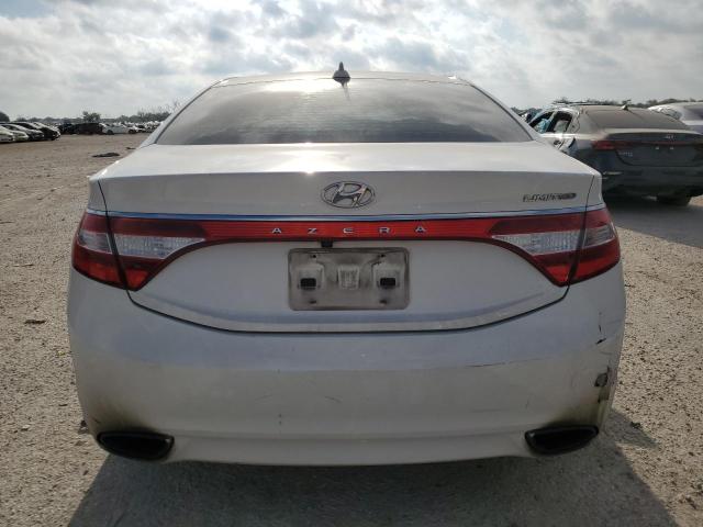 KMHFH4JGXEA371282 - 2014 HYUNDAI AZERA GLS WHITE photo 6