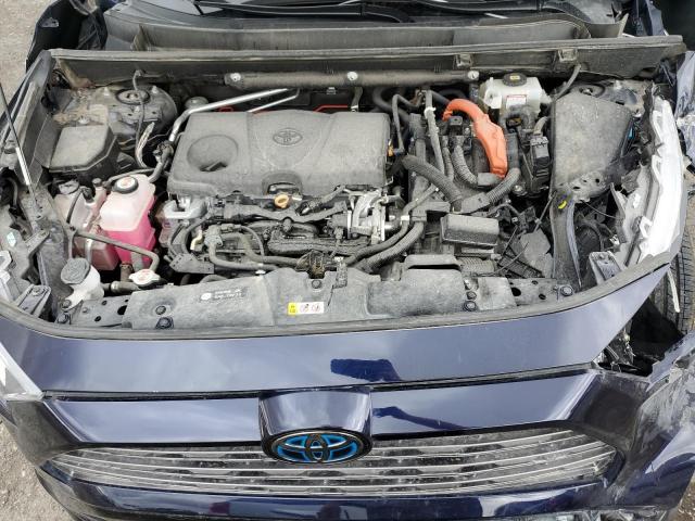 2T3E6RFV1MW002501 - 2021 TOYOTA RAV4 XSE BLUE photo 12