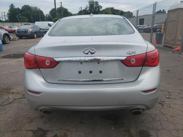 JN1BV7AP5FM333829 - 2015 INFINITI Q50 BASE SILVER photo 6