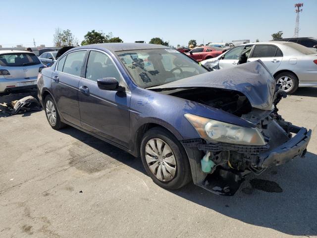 1HGCP2F39CA088665 - 2012 HONDA ACCORD LX BLUE photo 4