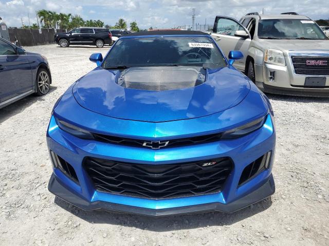 1G1FK3D64H0213090 - 2017 CHEVROLET CAMARO ZL1 BLUE photo 5