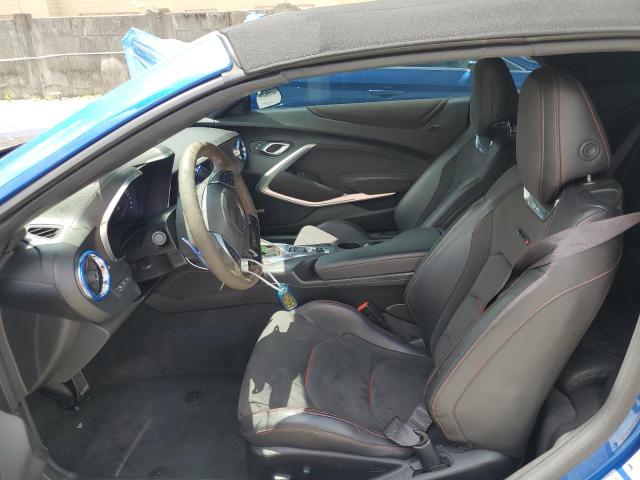 1G1FK3D64H0213090 - 2017 CHEVROLET CAMARO ZL1 BLUE photo 7