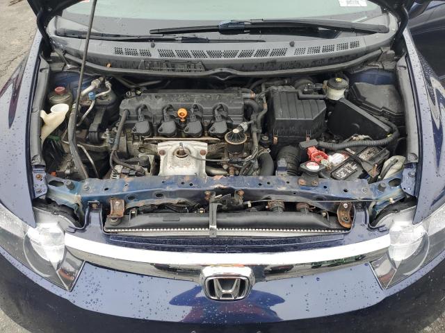 2HGFA16806H510221 - 2006 HONDA CIVIC EX BLUE photo 11