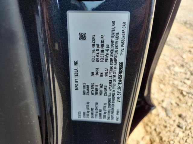 5YJ3E1EA4SF989866 - 2025 TESLA MODEL 3 ნაცრისფერი ფოტო 12