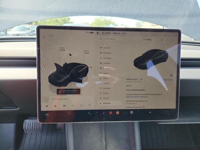 5YJ3E1EA4SF989866 - 2025 TESLA MODEL 3 ნაცრისფერი ფოტო 9