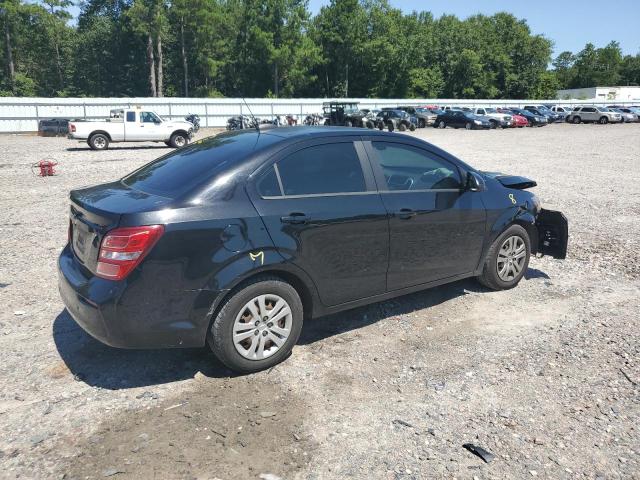 1G1JB5SH1H4166183 - 2017 CHEVROLET SONIC LS 黑色 照片 3