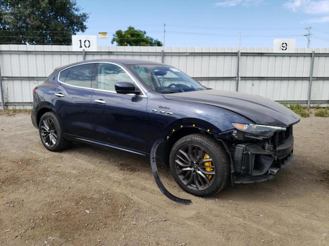 ZN661YUM7NX388585 - 2022 MASERATI LEVANTE MODENA BLUE photo 4