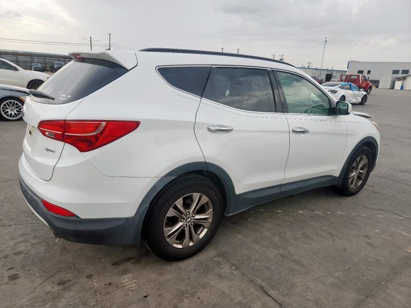 5XYZU3LB9DG019978 - 2013 HYUNDAI SANTA FE S WHITE photo 3