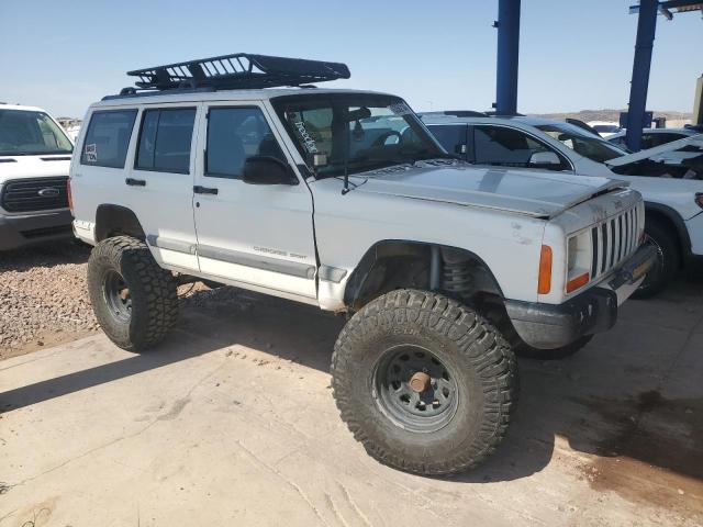 1J4FF48S91L578503 - 2001 JEEP CHEROKEE SPORT WHITE photo 4