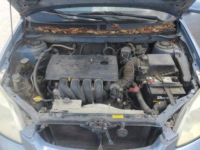 2T1KR32E84C211063 - 2004 TOYOTA MATRIX XR BLUE photo 11