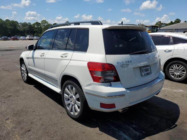 WDCGG8HB3AF326320 - 2010 MERCEDES-BENZ GLK 350 4MATIC WHITE photo 2