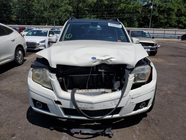 WDCGG8HB3AF326320 - 2010 MERCEDES-BENZ GLK 350 4MATIC WHITE photo 5