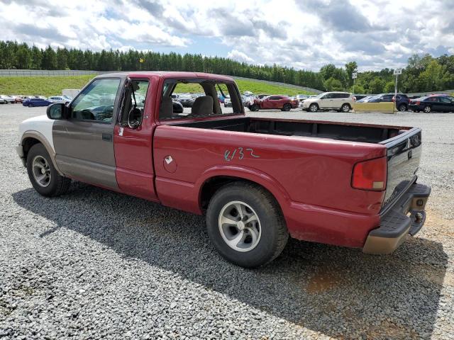 1GCCS19WX28140677 - 2002 CHEVROLET S TRUCK S10 RED photo 2