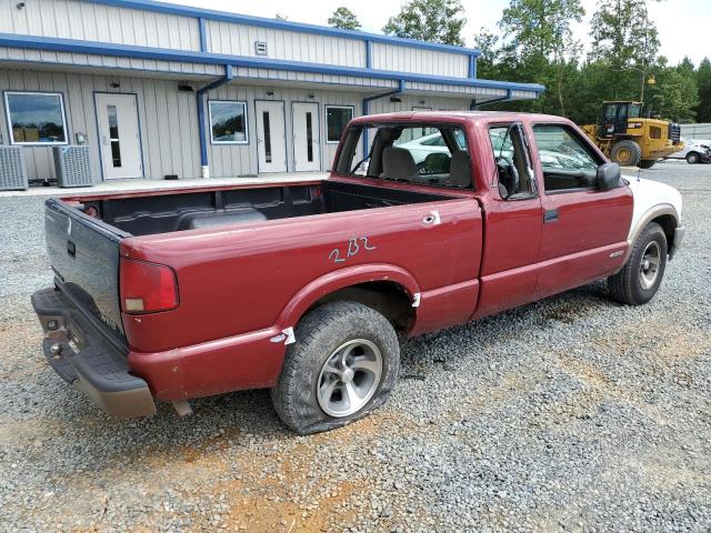 1GCCS19WX28140677 - 2002 CHEVROLET S TRUCK S10 RED photo 3