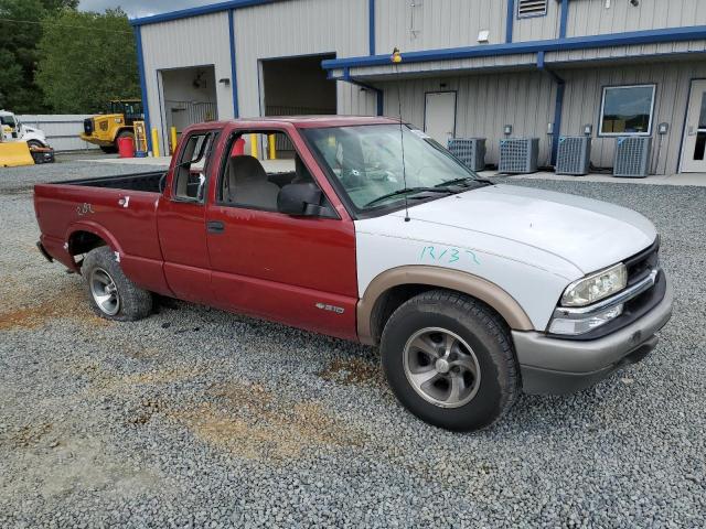 1GCCS19WX28140677 - 2002 CHEVROLET S TRUCK S10 RED photo 4