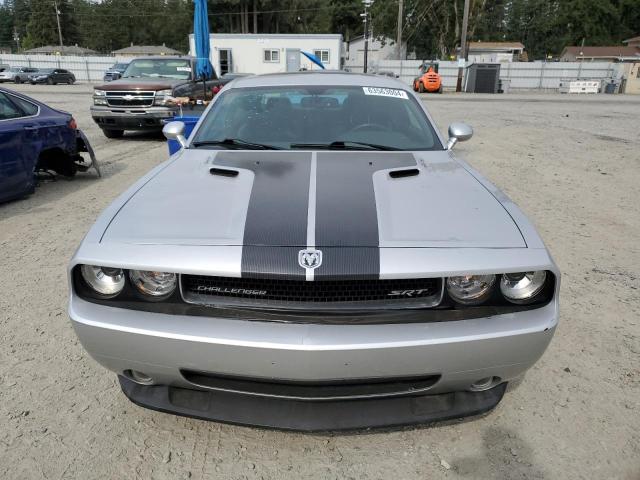 2B3CJ7DW7AH149571 - 2010 DODGE CHALLENGER SRT-8 SILVER photo 5