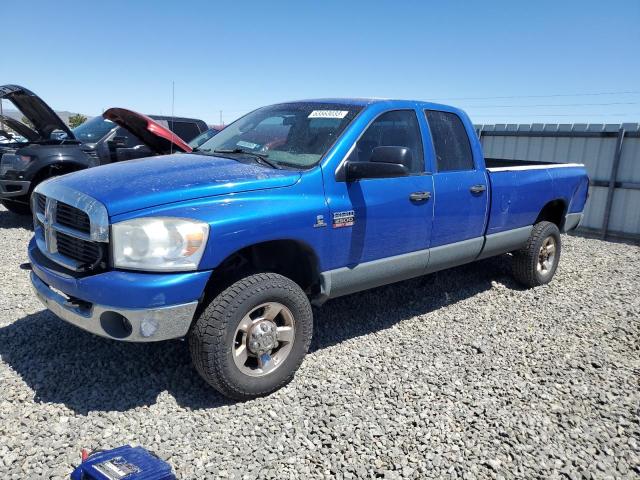 3D7KS28C87G760282 - 2007 DODGE RAM 2500 ST BLUE photo 1