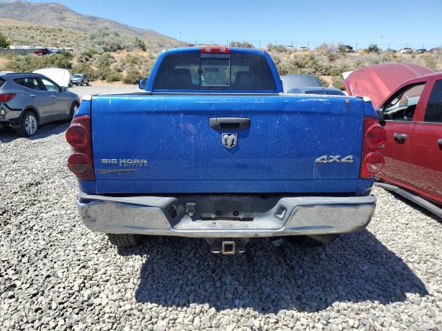 3D7KS28C87G760282 - 2007 DODGE RAM 2500 ST BLUE photo 6