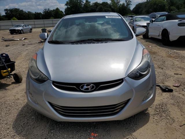 5NPDH4AE3DH387163 - 2013 HYUNDAI ELANTRA GLS SILVER photo 5