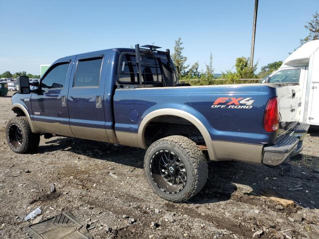 1FTWW31P26ED37562 - 2006 FORD F350 SRW SUPER DUTY BLUE photo 2