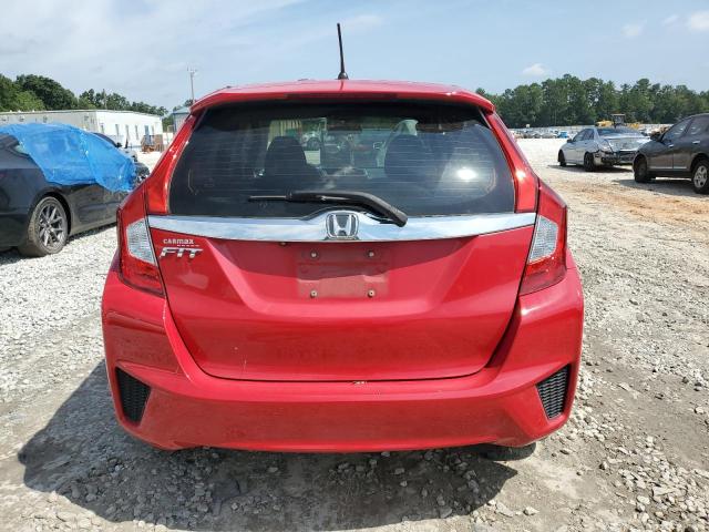 JHMGK5H77GX032435 - 2016 HONDA FIT EX RED photo 6