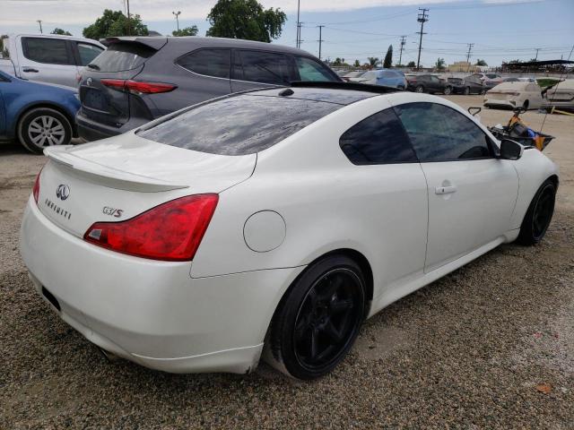 JNKCV64E18M127589 - 2008 INFINITI G37 BASE WHITE photo 3