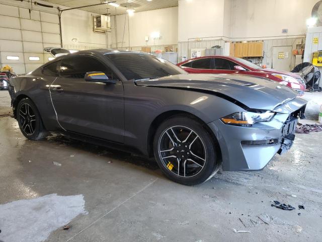 1FA6P8TH0N5104803 - 2022 FORD MUSTANG GRAY photo 4