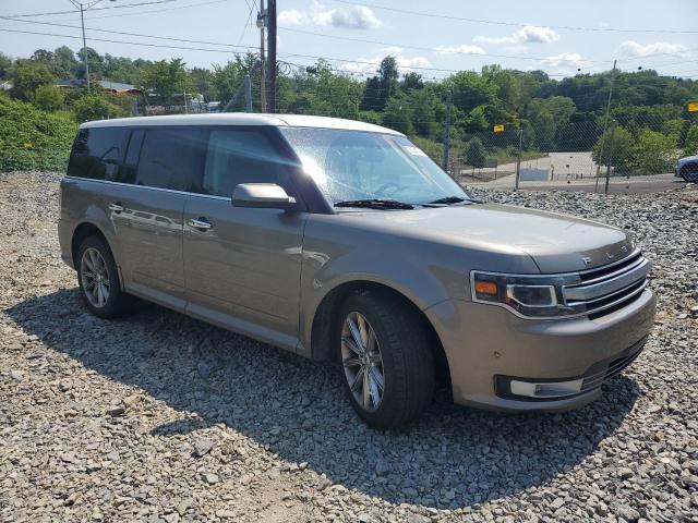 2FMHK6D81DBD00310 - 2013 FORD FLEX LIMITED TAN photo 4