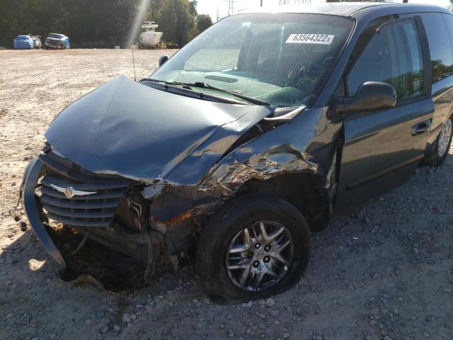 1A4GP45R66B664352 - 2006 CHRYSLER TOWN & COU ლურჯი ფოტო 9