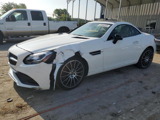 WDDPK3JA0KF156806 - 2019 MERCEDES-BENZ SLC 300 WHITE photo 1