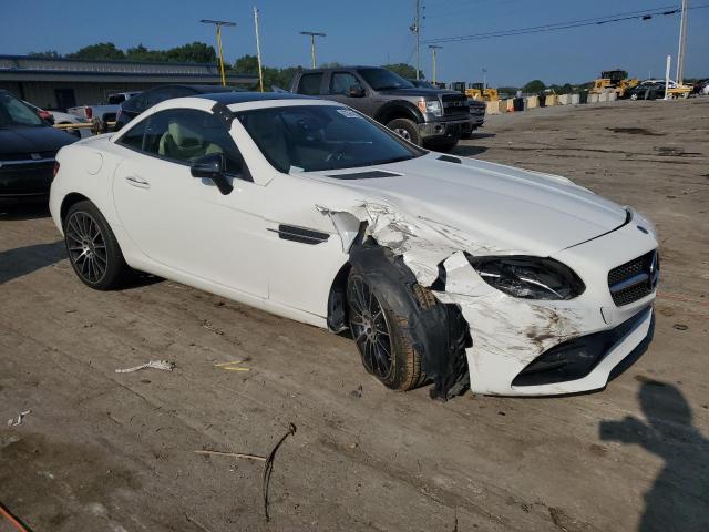 WDDPK3JA0KF156806 - 2019 MERCEDES-BENZ SLC 300 WHITE photo 4