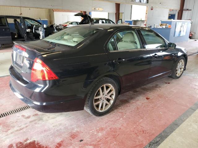 3FAHP0JA3AR164887 - 2010 FORD FUSION SEL BLACK photo 3