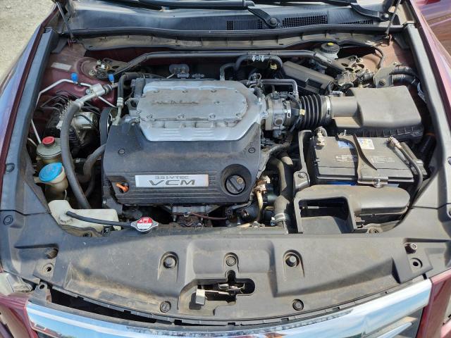 1HGCP3F86CA028389 - 2012 HONDA ACCORD EXL BURGUNDY photo 11